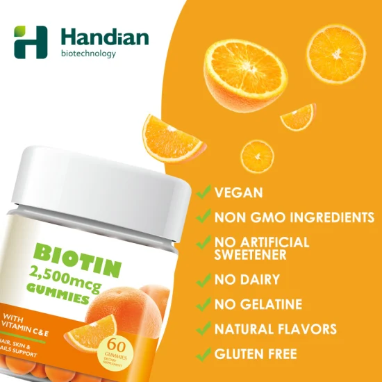 Биотин, витамин С, витамин B-12, цинк, веганский жевательный витамин для роста волос для волос, кожи и ногтей.
